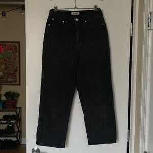 Madewell Curvy Perfect Vintage Wide Leg Jean Denim 27P Petite